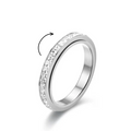 Silver Diamond Ring