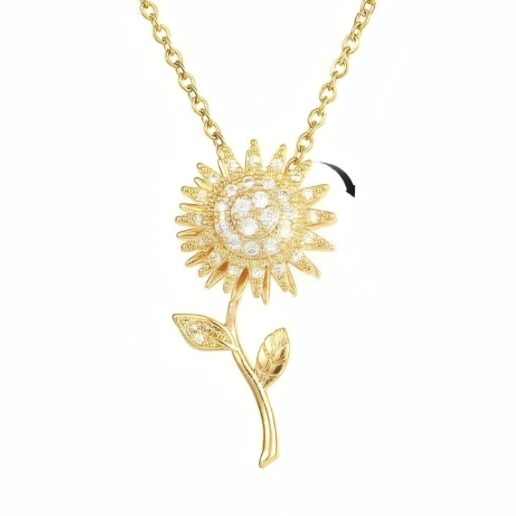 Sunflower Necklace