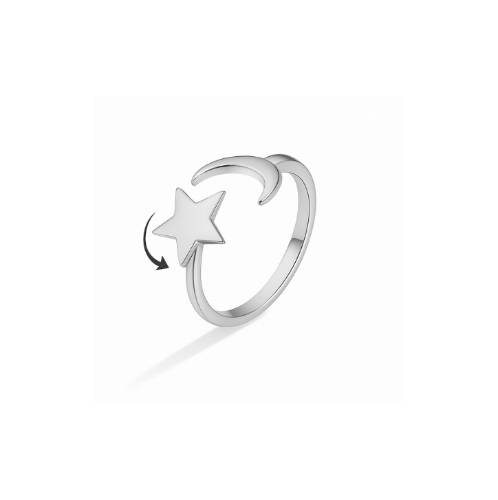 Outer Space Ring (Silver)